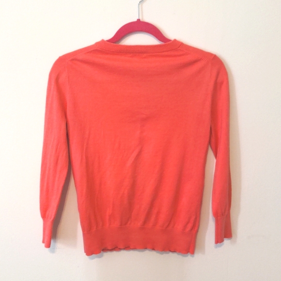 EUC Pink Clare Cardigan J Crew 3/4 sleeves - Picture 4 of 7